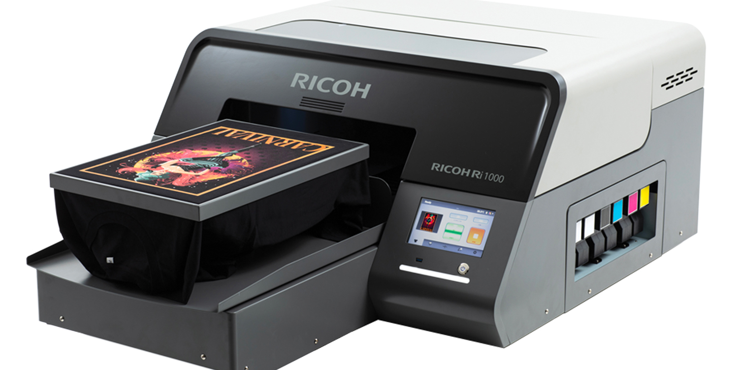 Ri 100 Ricoh : La nouvelle imprimante textile de chez Ricoh
