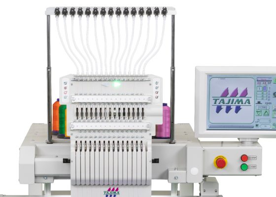 La nouvelle machine TMEZ-SC de Tajima automatise le réglage de la tension du fil.